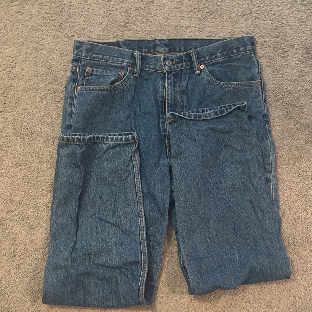 Levi's Relaxed Fit Dark Blue Jeans